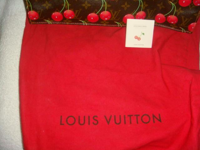 Сумка вишенки Louis Vuitton оригинал 2006 год 4