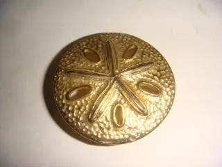 Пряжка для ремня винтаж круглая бронза Америка