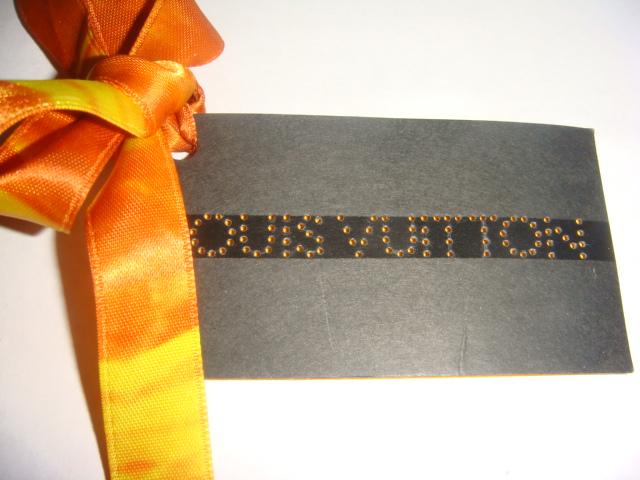 Открытка с лентой Louis Vuitton для подарка оригинал