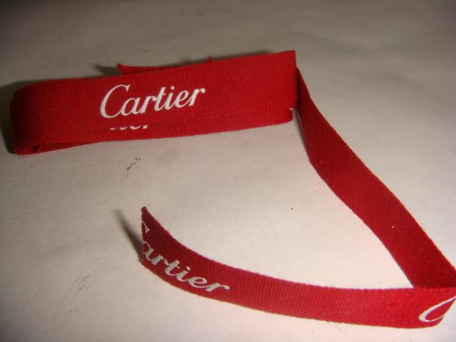 Лента Cartier для подарка оригинал 1
