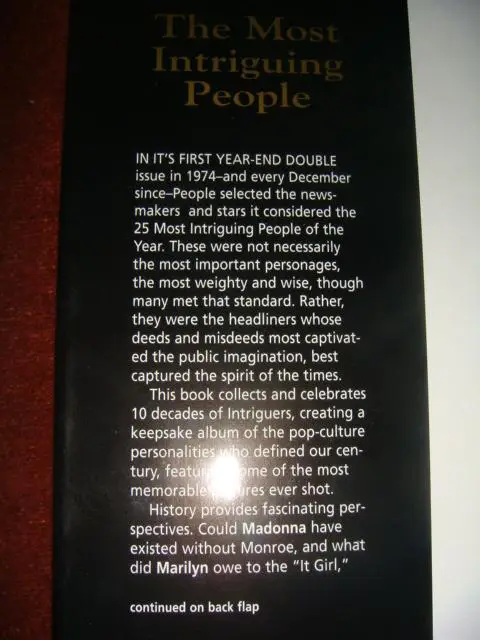 Знаменитые люди 20 века по версии журнала People 1998 год 1