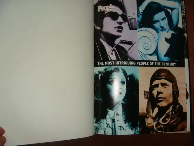 Знаменитые люди 20 века по версии журнала People 1998 год 2