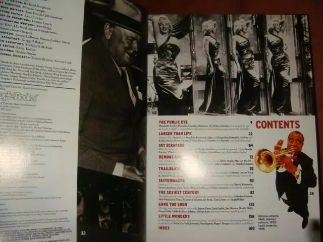 Знаменитые люди 20 века по версии журнала People 1998 год 3