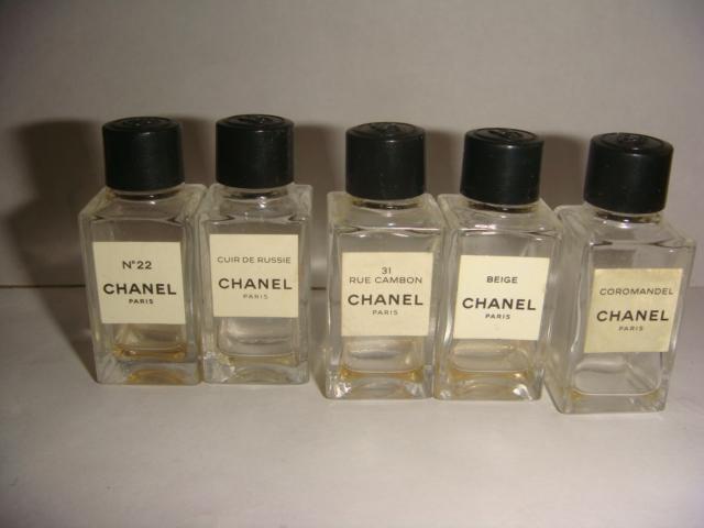 Мини флаконы 4 мл от духов Chanel 5 шт винтаж 90 х годов