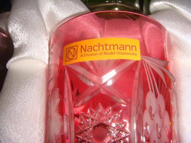 Стаканы для воды Nachtmann Германия винтаж 90х годов 6 штук 2