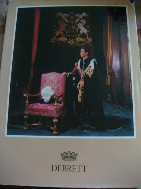 Princess Diana Debrett's book of Royal wedding 1980 7
