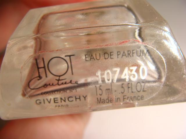 Флакон от духов Hot Couture Givenchy хрусталь винтаж 90х 2