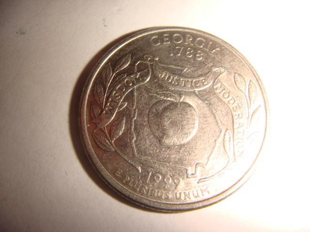 Монеты 25 центов редкие 3 шт по штатам США 2