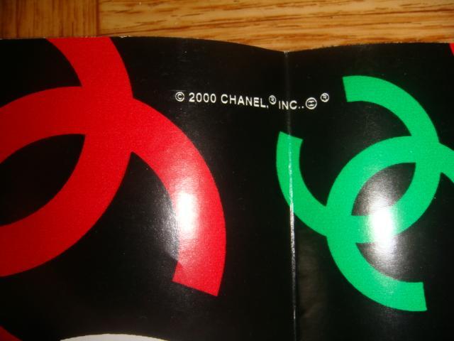 Бумага для упаковки подарка Шанель Chanel 2000 год. 1