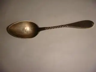 Ложка детская столовая серебро 84 проба мастерская Фаберже 1896 год