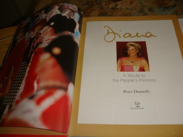 Книга памяти Принцессы Дианы Princess Diana Piter Donelli 1997 год 1