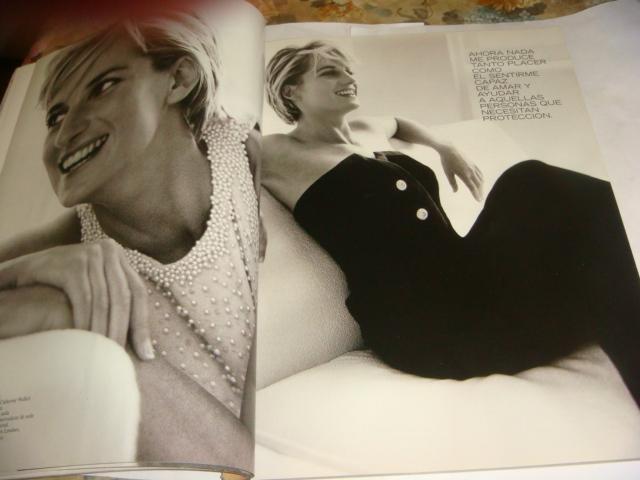 Журнал Vogue последние фото Принцессы Дианы Princess Diana июль 1997 год 5