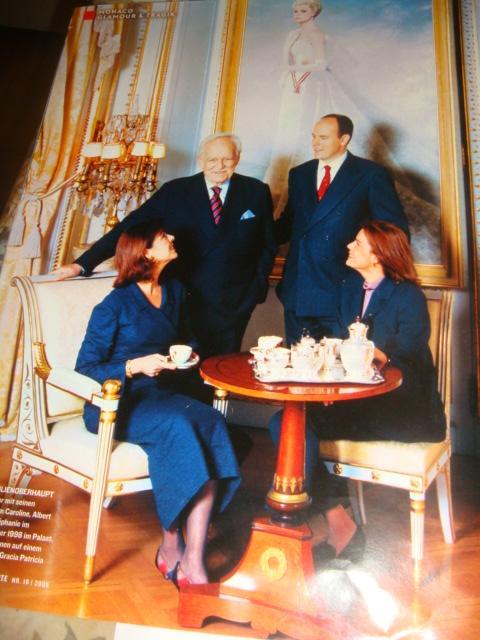 Буклет королевская семья Монако Princess Grace винтаж1990 х годов 7