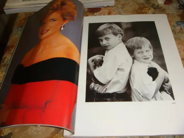 Журнал Bazaar памяти Принцессы Дианы Princess Diana ноябрь 1997 год 3