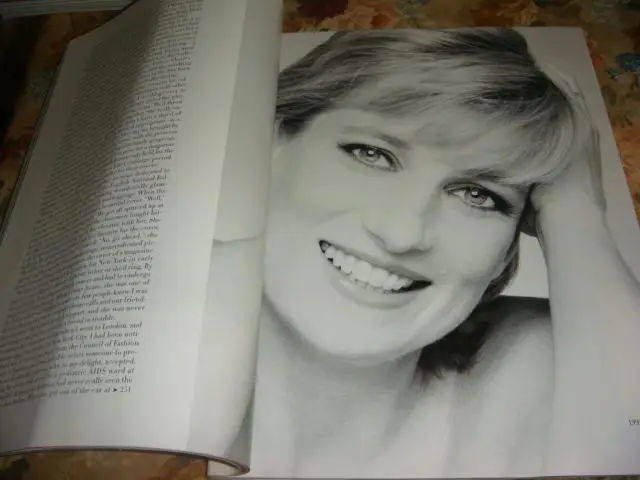 Журнал Bazaar памяти Принцессы Дианы Princess Diana ноябрь 1997 год 4