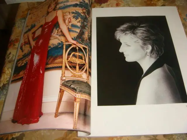Журнал Bazaar памяти Принцессы Дианы Princess Diana ноябрь 1997 год 5