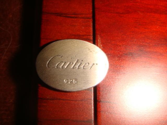 Рамка Картье арт деко серебро Cartier винтаж 90х годов 3