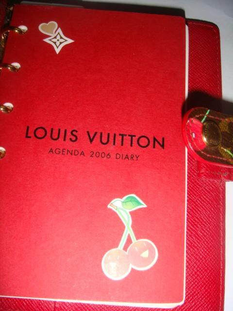 Блокнот Louis Vuitton с вишенками 2006 оригинал. 2