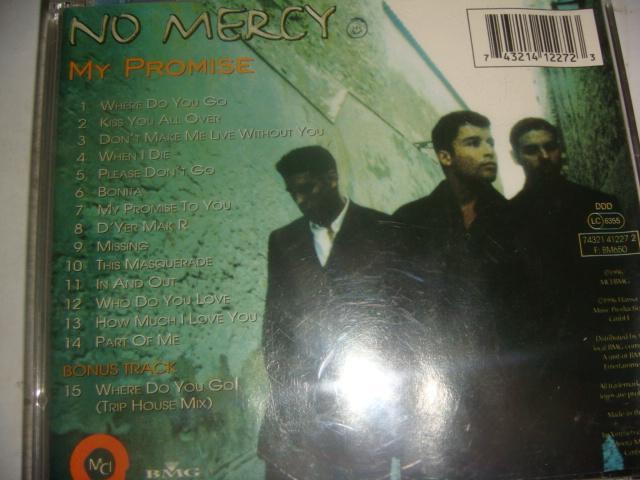Музыкальный диск No Mercy 2001 год 1