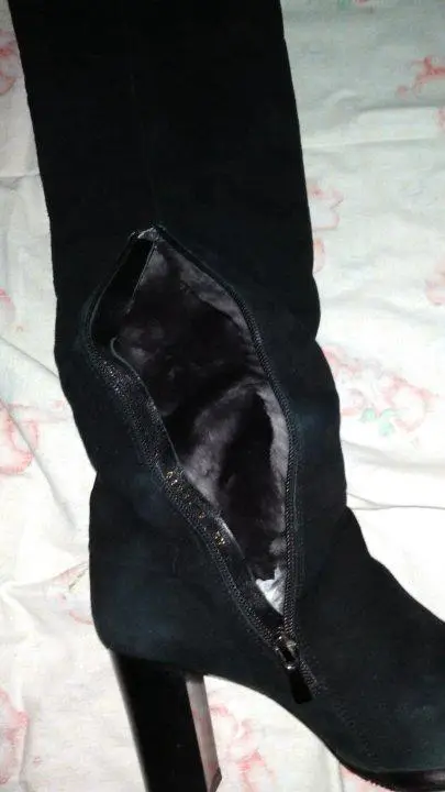 Ботфорты зима нат мех, раз 36 3