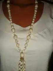 Бусы стеклярус винтаж 60х годов