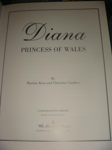 Книга о Принцессе Диане Princess Diana 1998 год 1