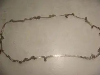 Цепочка серебро крученая винтаж Италия