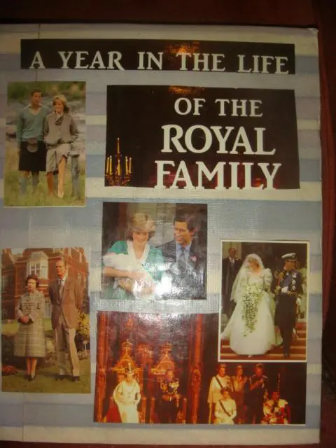 Книга королевская семья Англии 1982 год