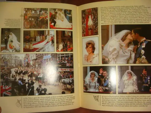 Книга королевская семья Англии 1982 год 3