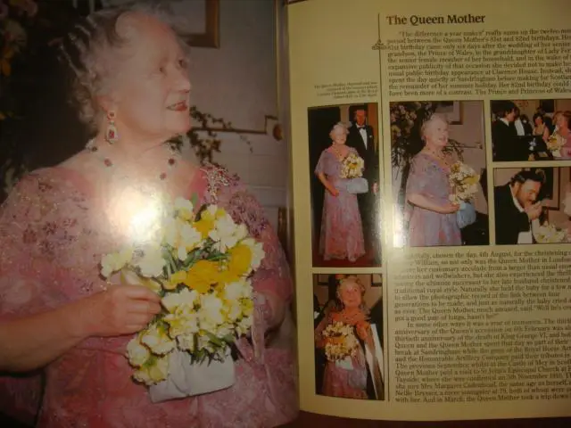 Книга королевская семья Англии 1982 год 4