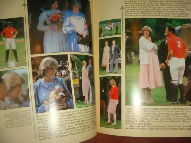 Книга королевская семья Англии 1982 год 5
