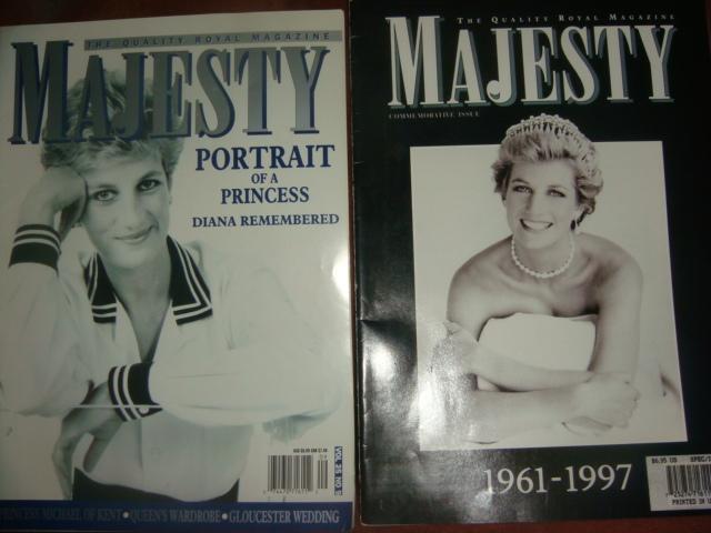 Журнал Magesty памяти принцессы Дианы 2 шт 1997 год