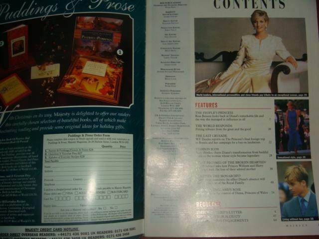 Журнал Magesty памяти принцессы Дианы 2 шт 1997 год 1