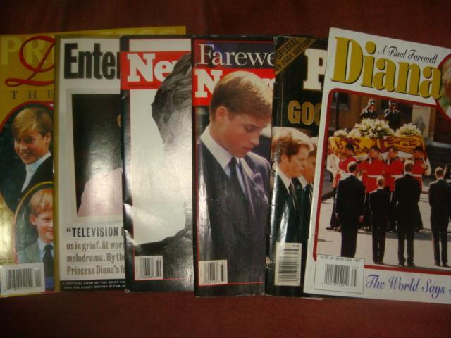 Журналы памяти принцессы Дианы 6 штук 1997 год