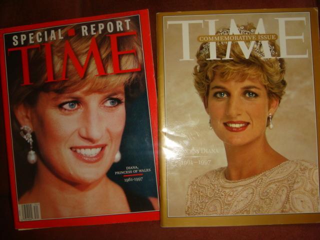 Журнал Time памяти принцессы Дианы 1997 год 2 шт