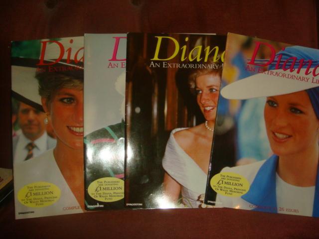 Набор журналов An Extraordinary Life памяти принцессы Дианы 1997 год 25 шт 3