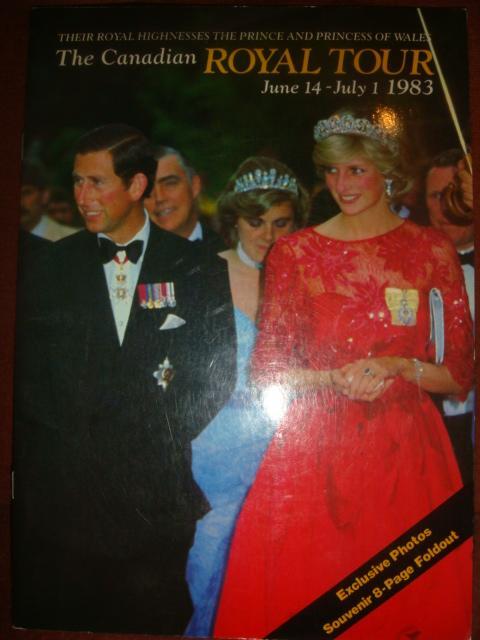 Брошюра Принц Чарльз и принцесса Диана в Канаде 1983 год