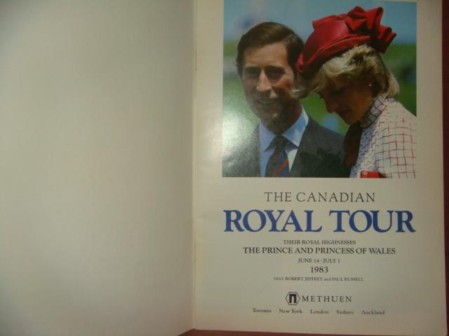Брошюра Принц Чарльз и принцесса Диана в Канаде 1983 год 1