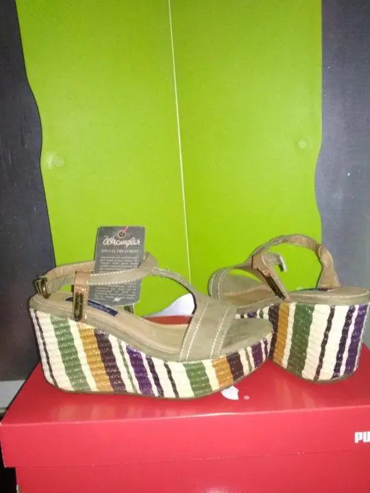 Босоножки Wrangler, 36 полосатые