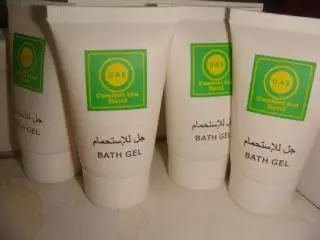 Гель для душа эмираты 6 штук новый