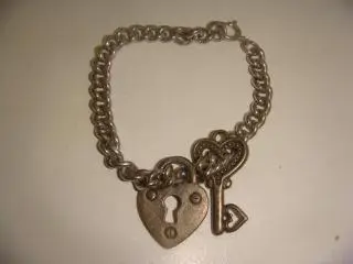 Браслет мельхиор Флер де Лис винтаж Америка