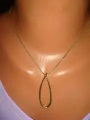 Кулон бронза бесконечность винтаж Америка