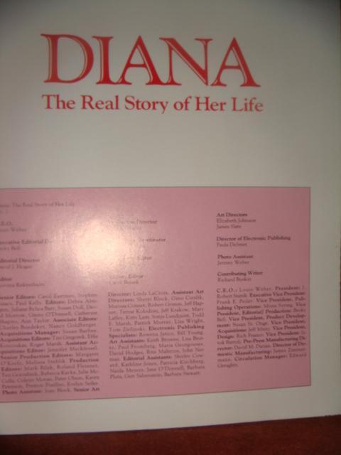 Журнал памяти принцессы Дианы 1997 год Америка 1