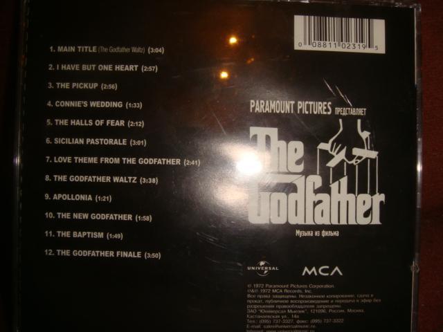 СД музыка к фильму Крестный отец The Godfather 2006 год 1