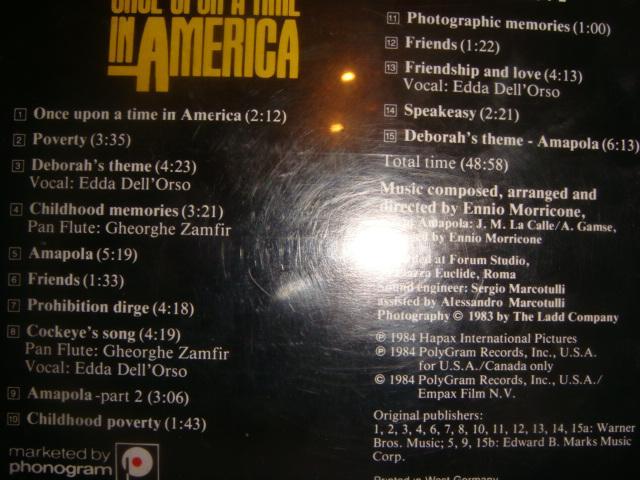 СД музыка к фильму Однажды в Америке 2005 год 2