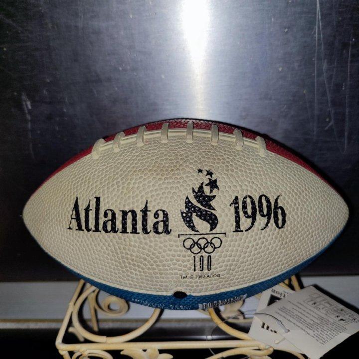Коллекционный регби мяч Олимпиады 1996 г в Атланте