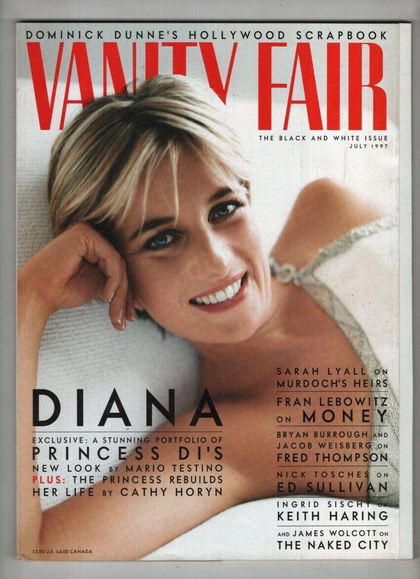 Журнал Vanity Fair последние фото принцессы Дианы июль 1997 год