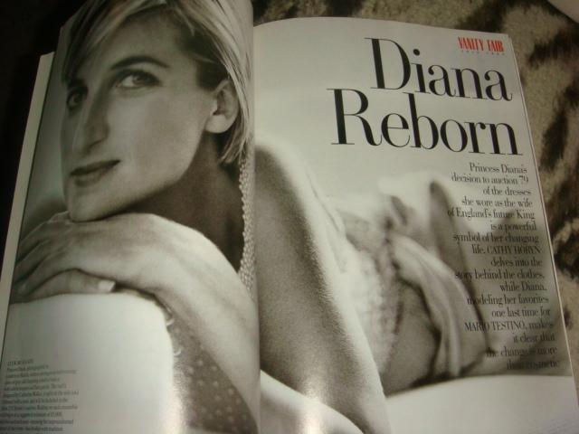 Журнал Vanity Fair последние фото принцессы Дианы июль 1997 год 1