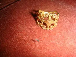 Кольцо бронза ажурное Avon винтаж 70х