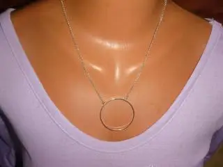 Кулон мельхиор посеребрение круг винтаж 80х Америка